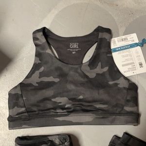 NWT ATHLETA XS YOGA PANTS AND SPORTS BRA SET